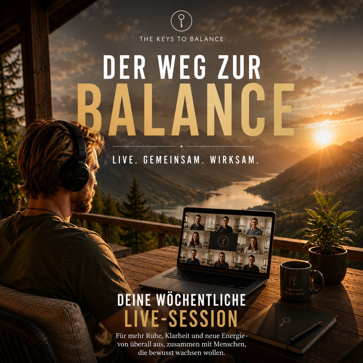 Der Weg zur Balance – wöchentliche Live-Session